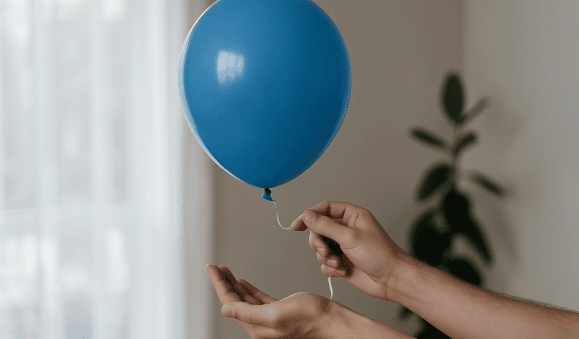 Ce fac dacă un balon cu heliu nu plutește?